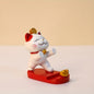Cute Cartoon Cat Phone & Tablet Stand - Desktop Decorative Holder for Office Desk - Creative Multi-Device Stand