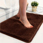 1pc Thickened Ultra-Fine Fiber Plush Soft Comfortable Bathroom Rug, Absorbent Non-Slip Mat for Bedroom Living Room Kitchen Toilet Floor Carpet, Bedroom Carpet, Geometric Pattern, Durable Backing, Thickened Rug, Apartment Living