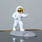 Creative Astronaut Desktop Phone Stand - Decorative Office Desk Holder - Fun Space-Themed Smartphone Stand