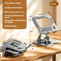 360° Rotating Carbon Steel Tablet Stand - Adjustable & Foldable Portable Holder - Compatible with Smartphones & Tablets - Multi-Functional Design for Live Streaming & Video Calls - Heavy-Duty Durable Construction - Tablet Accessories Wholesale
