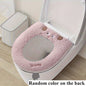 Lambswool thickened universal toilet seat cover