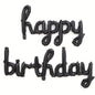 1 Set Of Conjoined Letters Happy Birthday Aluminum Foil Balloon Happy Birthday Aluminum Foil Balloon, Halloween Decorations, Christmas Decorations, Themed Balloons, Chrome Balloons for Birthday, Reusable Balloon Garland, Halloween Foil Balloons, Balloon S