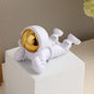 Astronaut-Themed Phone Stand - Desktop Decorative Figurine Holder - Creative Smartphone Desk Accessory