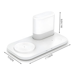 Multifunctional Desktop Wireless Phone Charger with Night Light,