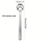 Silvery Cat Claw Spoon Made of 304 Stainless Steel, Pack of 1