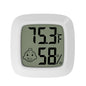 Mini indoor electronic thermometer hygrometer, home office magnetic adhesive liquid crystal temperature and humidity meter