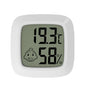 Mini indoor electronic thermometer hygrometer, home office magnetic adhesive liquid crystal temperature and humidity meter