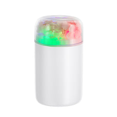 SX-J06 white flower humidifier with multicolor light